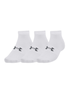 Calcetines Under Armour Essential Low 3 pk Blanco - Rendimiento