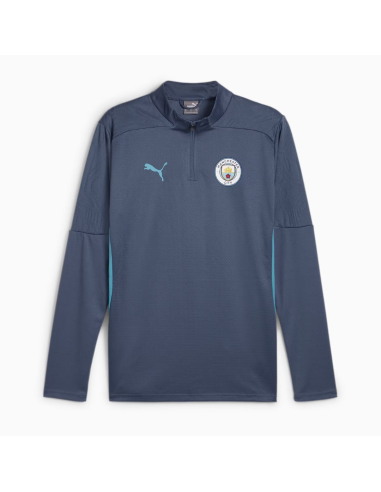 Puma manchester city training top azul