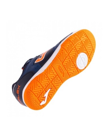 Joma Indoor Top Flex 2433 JR Marino Naranja