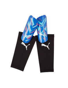 Puma espinilleras ultra light sleeve azul