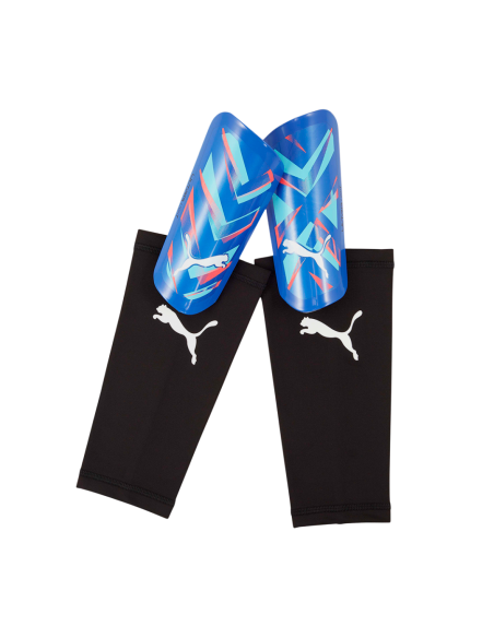 Puma espinilleras ultra light sleeve azul