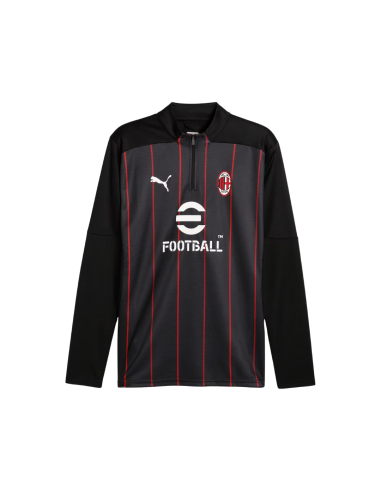 Puma milan sudadera prematch negro 24 25
