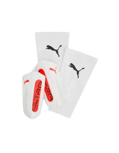 Puma ultra espinilleras light blanco
