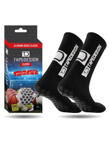 Tapedesign calcetin antideslizante negro senior