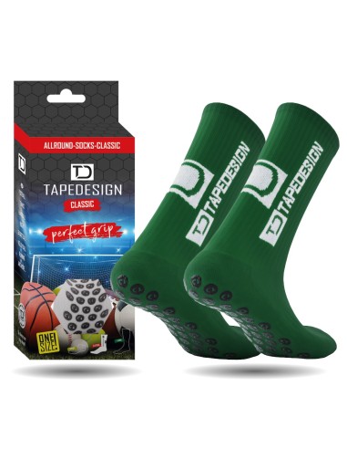Tapedesign calcetin antideslizante verde senior