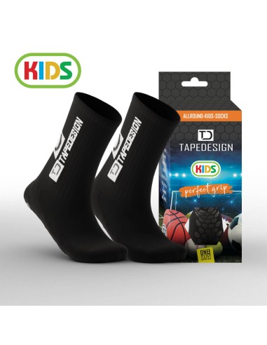 Tapedesign calcetin antideslizante negro junior