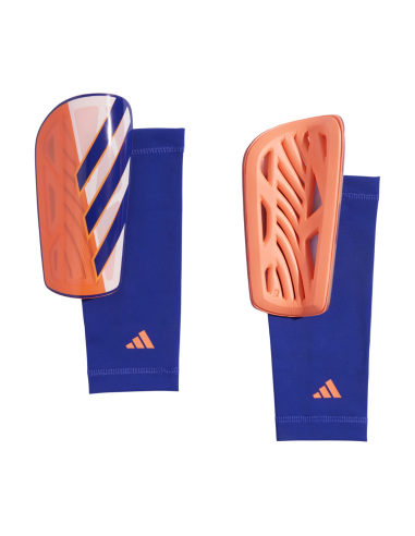 Adidas espinilleras tiro sg lge naranja azul
