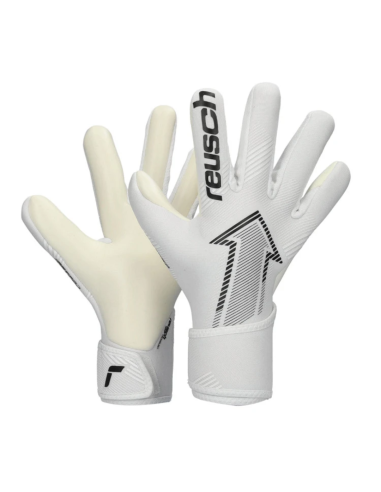 Reusch fastgrip silver junior blanco