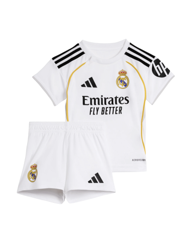 Adidas 1ºequipacion kit h baby real madrid 25 26