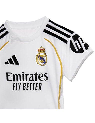 Adidas 1ºequipacion kit h baby real madrid 25 26