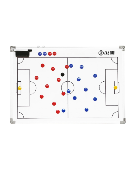 ZASTOR PIZARRA TACTICA FUTBOL 45X60CM