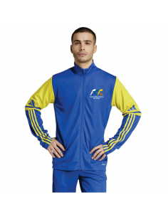Adidas SQ25 Chaqueta Adulto Paseo SELECCION CANARIA