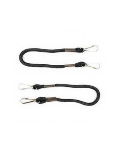 Zastor Cordon Silbato Corto Negro